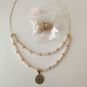 Beautiful Handmade Necklace and earrings
